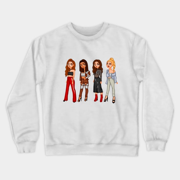 TMRW Chibis Crewneck Sweatshirt by CharlottePenn